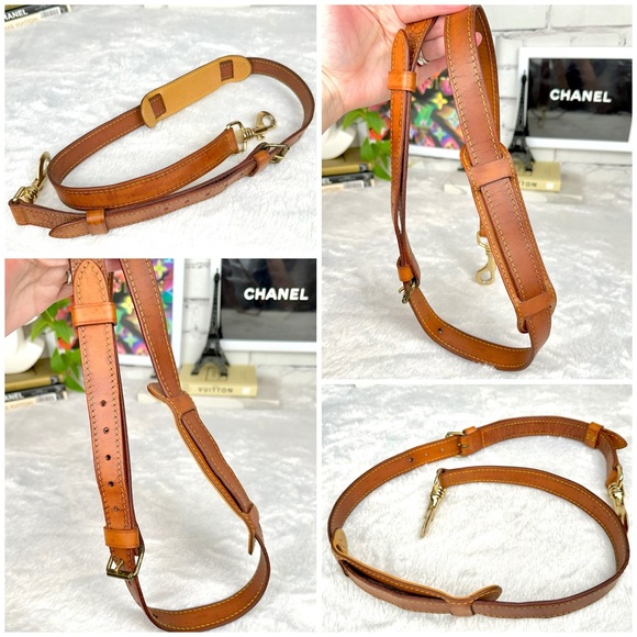 Louis Vuitton Bandouliere Keepall 60 Duffle Bag with original leather st⦠- Picture 14 of 16